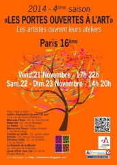 paris,art,artistes,portes ouvertes,paris 16ème,xvi,75016,75116,peintre,céramiste,seizième'art